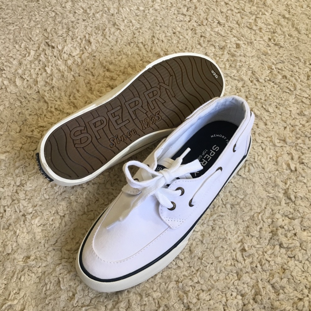 Sperry pier boat white top-sider women’s sneakers - Picture 3 of 6